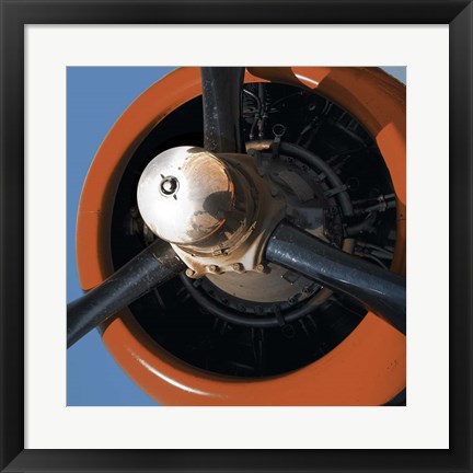 Framed Aeronautical III Print