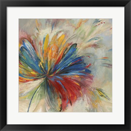 Framed Passion Flower Print