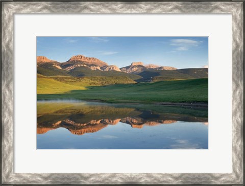 Framed Rocky Mountains Montana Print