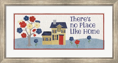 Framed No Place Like Home v1 Print