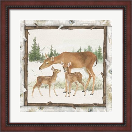 Framed Family Cabin II Print