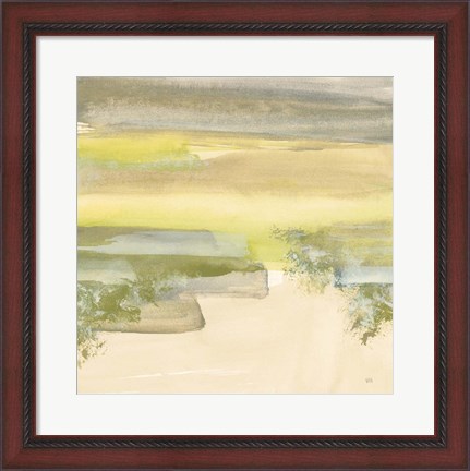 Framed Grey Stone IV Print