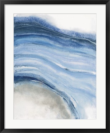 Framed Watercolor Geode IV Print