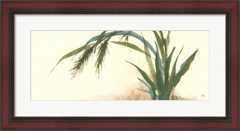 Framed Horizontal Grass II Print