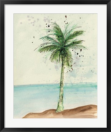 Framed African Oil Palm I Print