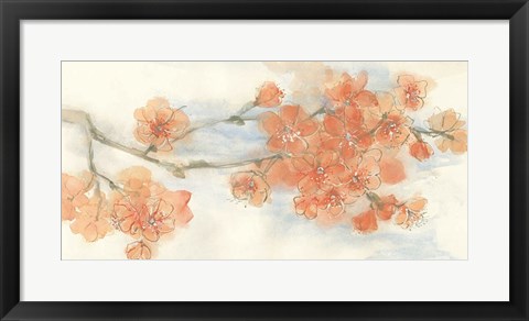 Framed Peach Blossom III Print
