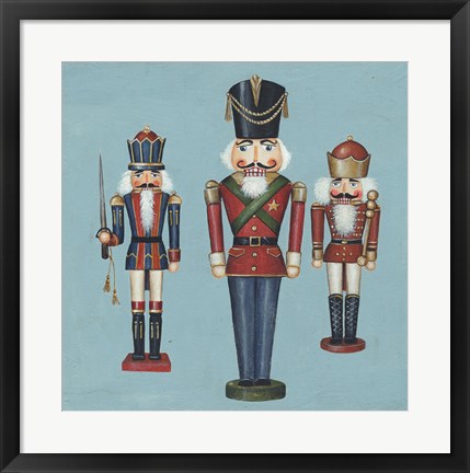 Framed Soldier Nutcrackers Print