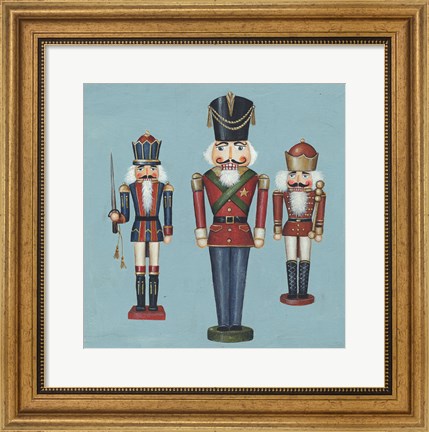Framed Soldier Nutcrackers Print