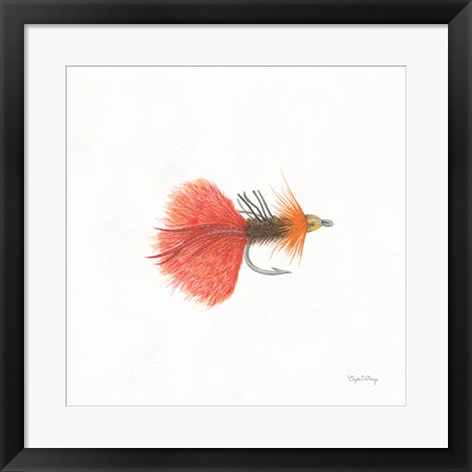 Framed Gone Fishin VIII Print