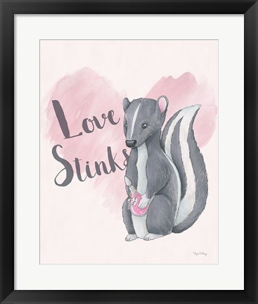 Framed My Furry Valentine II Print