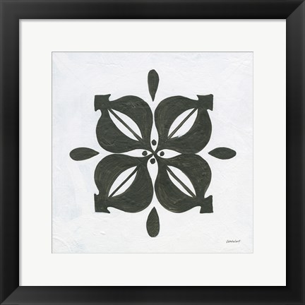 Framed Patterns of the Amazon Icon VI Print