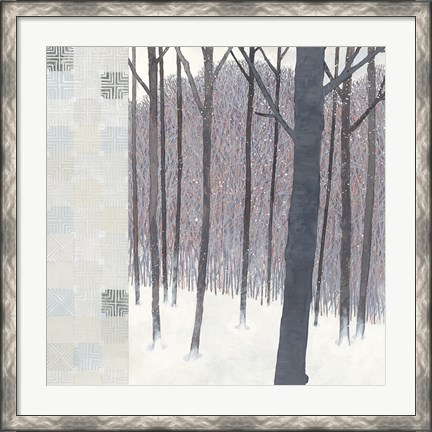 Framed Winters End Flurries Print