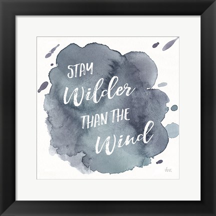 Framed Watercolor Wanderlust Adventure II Print