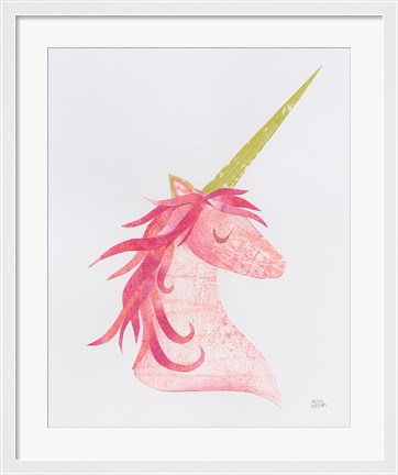 Framed Unicorn Magic I Print