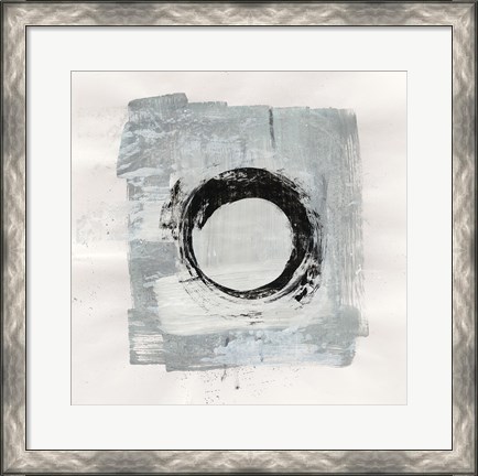 Framed Zen Circle I Print