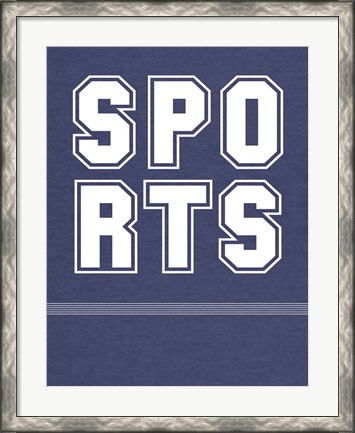 Framed Sports Print