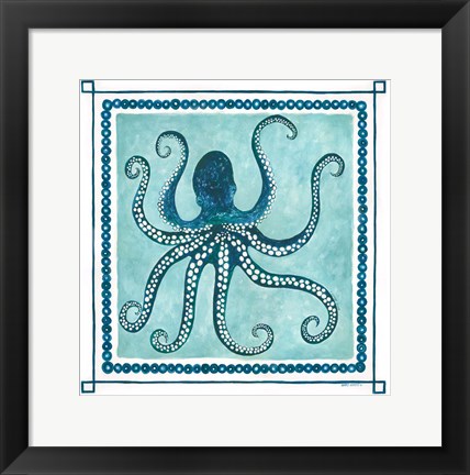 Framed Octopus I Frame Print