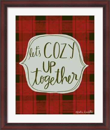 Framed Cozy Together Print