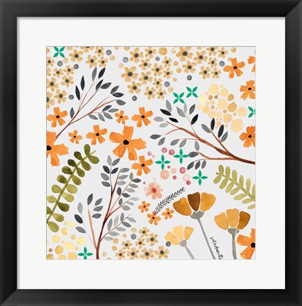 Framed Fall Foliage Print