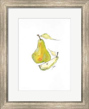 Framed Pear Print