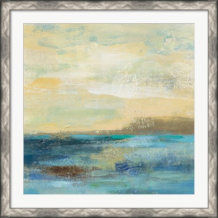 Framed Sunset Beach II A Print