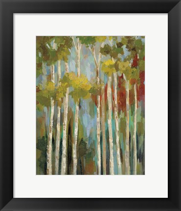 Framed Young Forest II Print
