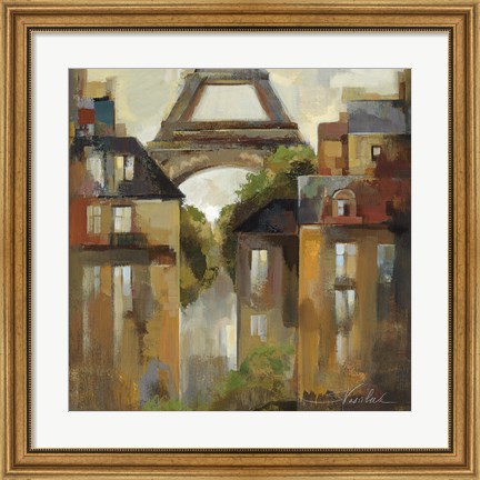 Framed Paris Late Summer Print