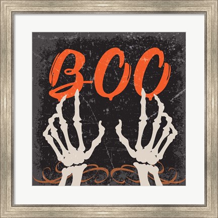 Framed Boo Print