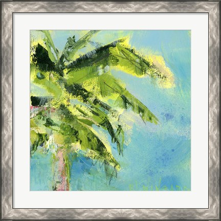 Framed Palm Tree Afternoon Print