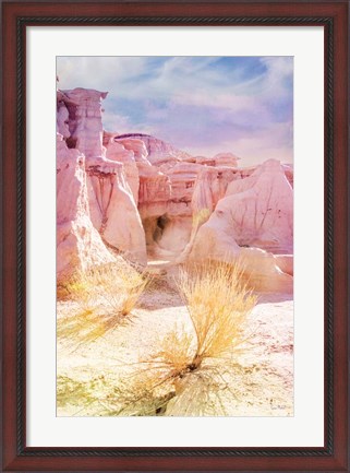 Framed Bisti Badlands Desert Sculpture II Print