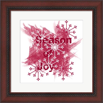Framed Season of Joy Print