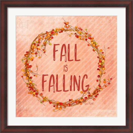 Framed Fall is Falling Print
