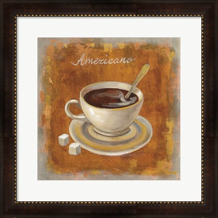 Framed Coffee Time VI Print