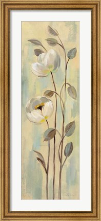 Framed Neutral Anemone Branches II Print