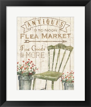 Framed Flea Market Print