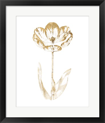 Framed Gilded Botanical VI Print