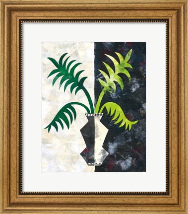 Framed Pretty Palms IV Print
