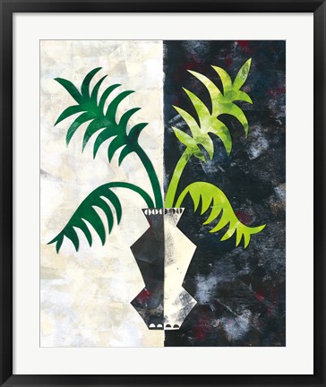 Framed Pretty Palms IV Print