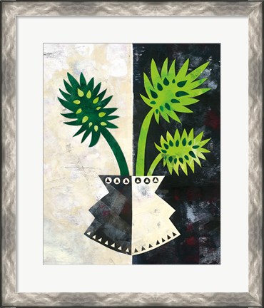 Framed Pretty Palms III Print