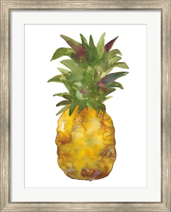 Framed Harriets Pineapple I Print