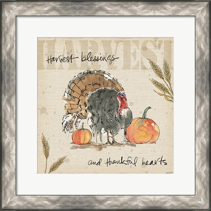 Framed Be Thankful II Print