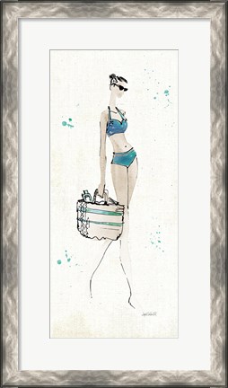 Framed Beach Divas VI Print