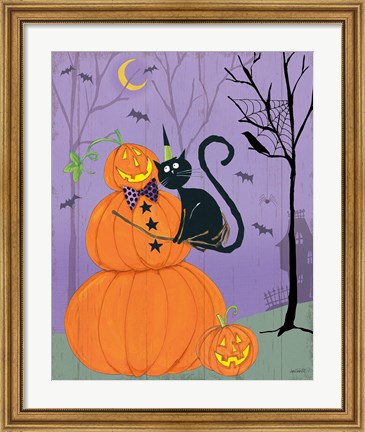 Framed Happy Haunting IV Print