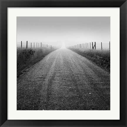 Framed Country Road Print