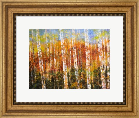 Framed Autumn View Print