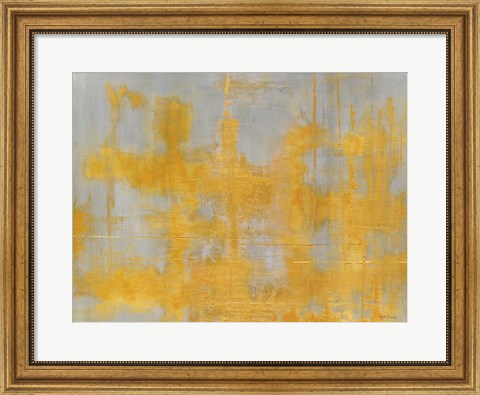 Framed Golden Light Landscape Print
