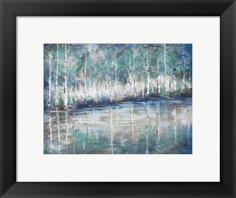 Framed Aspen Pond Print