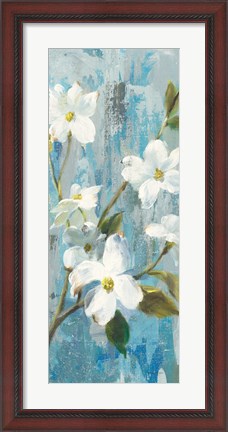 Framed Graceful Magnolia I Crop Print