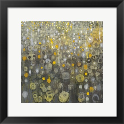 Framed Rain Abstract V Print