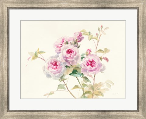 Framed Sweet Roses Print